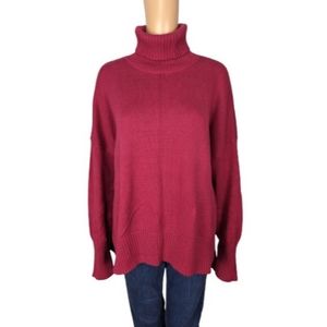 BCBGeneration Mulberry Turtleneck Sweater L